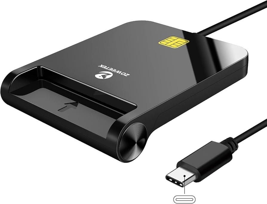 ZOWEETEK CAC Reader USB C, CAC Card Reader Military, DOD Military USB Common Access CAC, Compatib... | Amazon (US)