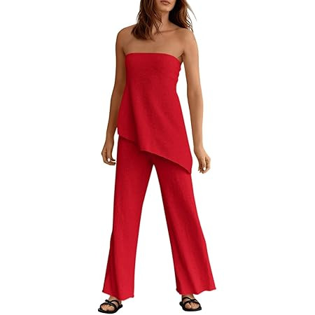 Panadila Womens Off Shoulder Sweater Set 2 Piece Outfits Summer Vacation Knit Matching Lounge Set... | Amazon (US)