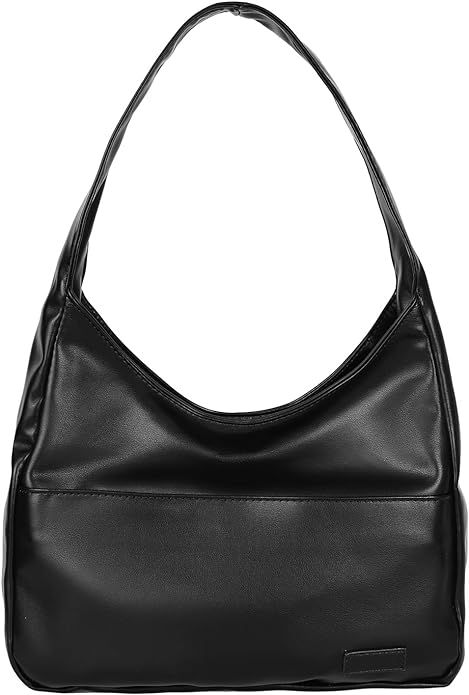 Hobo Bag Women Chic Vegan Leather Tote Bag Purse Stylish Casual Trendy Large Soft Shoulder Bag | Amazon (US)