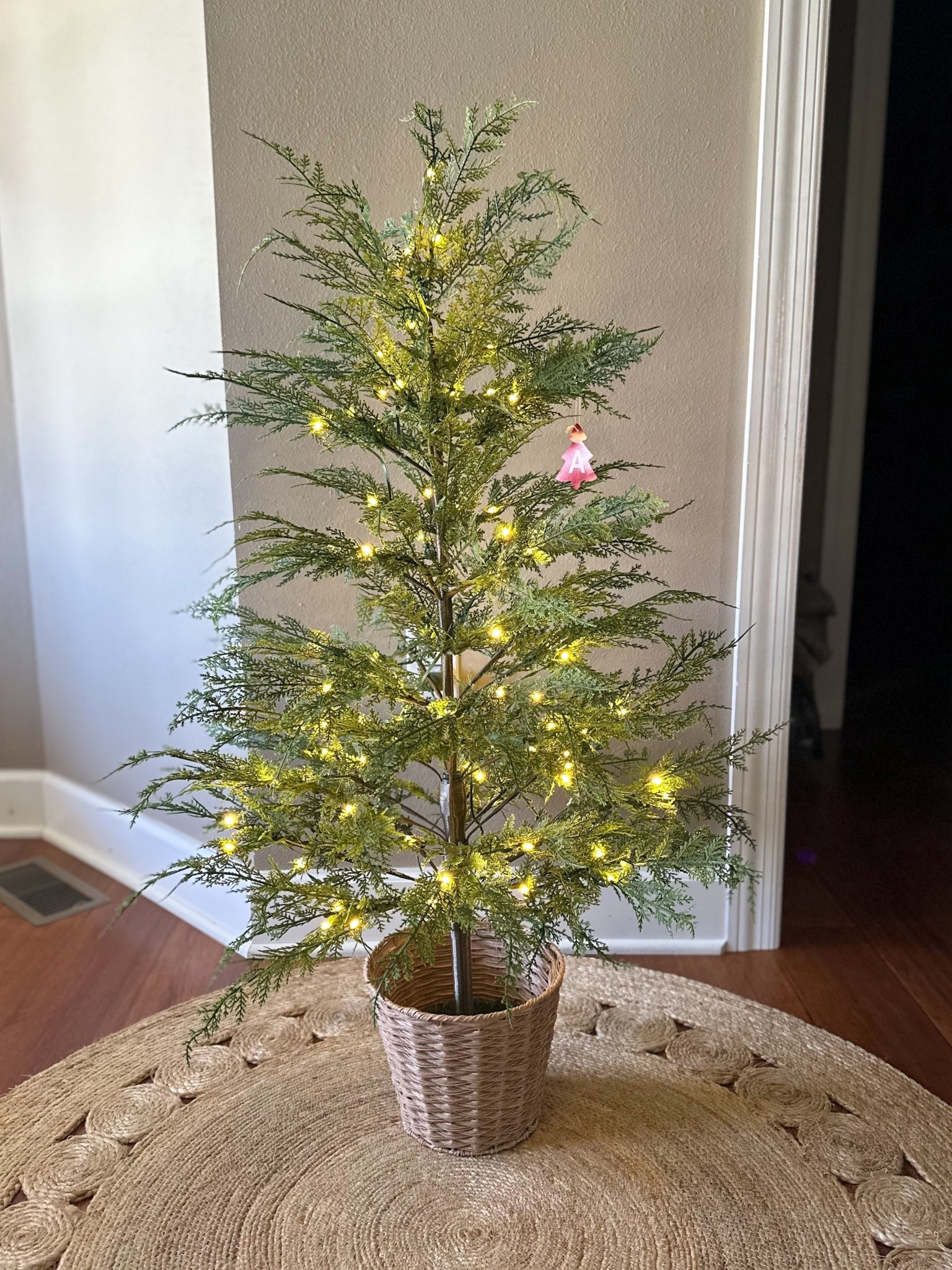 Eeeekkk! The My Texas House viral 4 ft twinkle tree has released!! 🤩 This is the cutest little minimal tree to brighten up any space! 


#LTKHome #LTKFindsUnder100 #LTKSeasonal