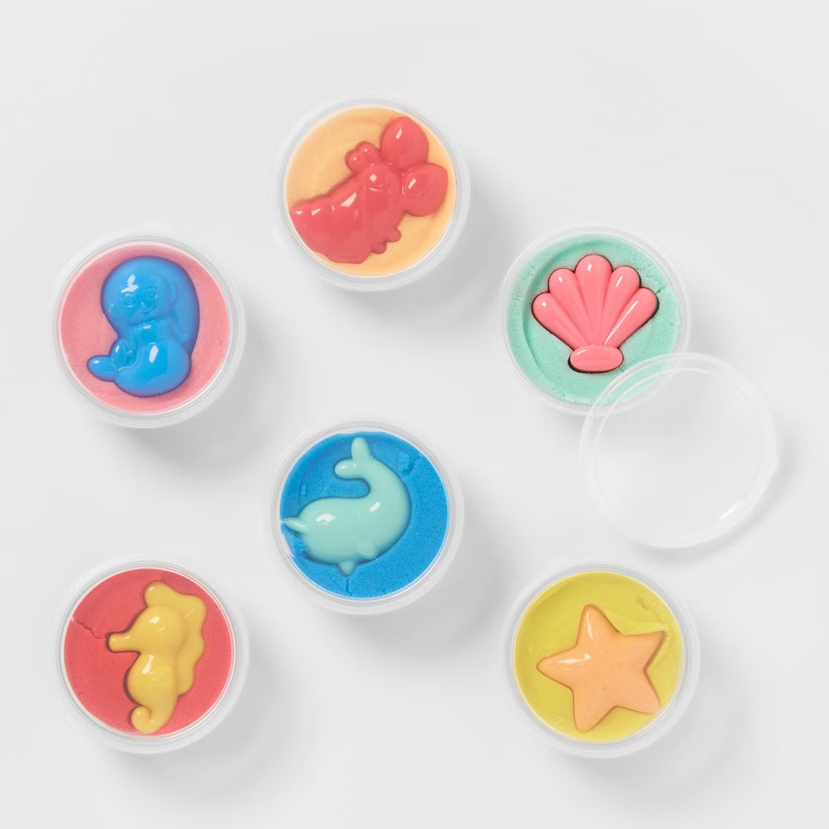 6ct Character Play Sand Party Favors - Spritz™: Kids Party Favor Toys, Multi-Colored, Ages 4+, ... | Target