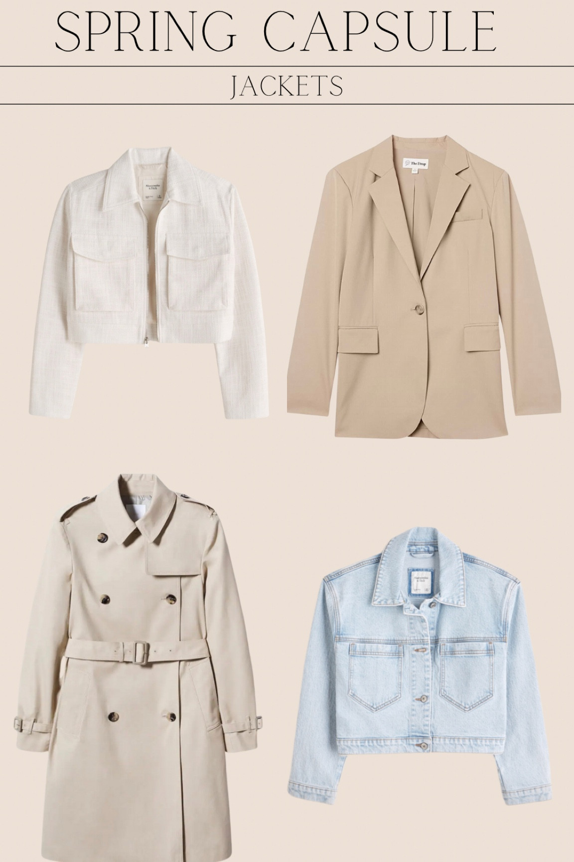 Spring capsule: Jackets