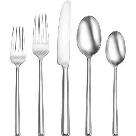 Oneida Porter Stainless Steel Flatware Set, 45 Piece | Walmart (US)