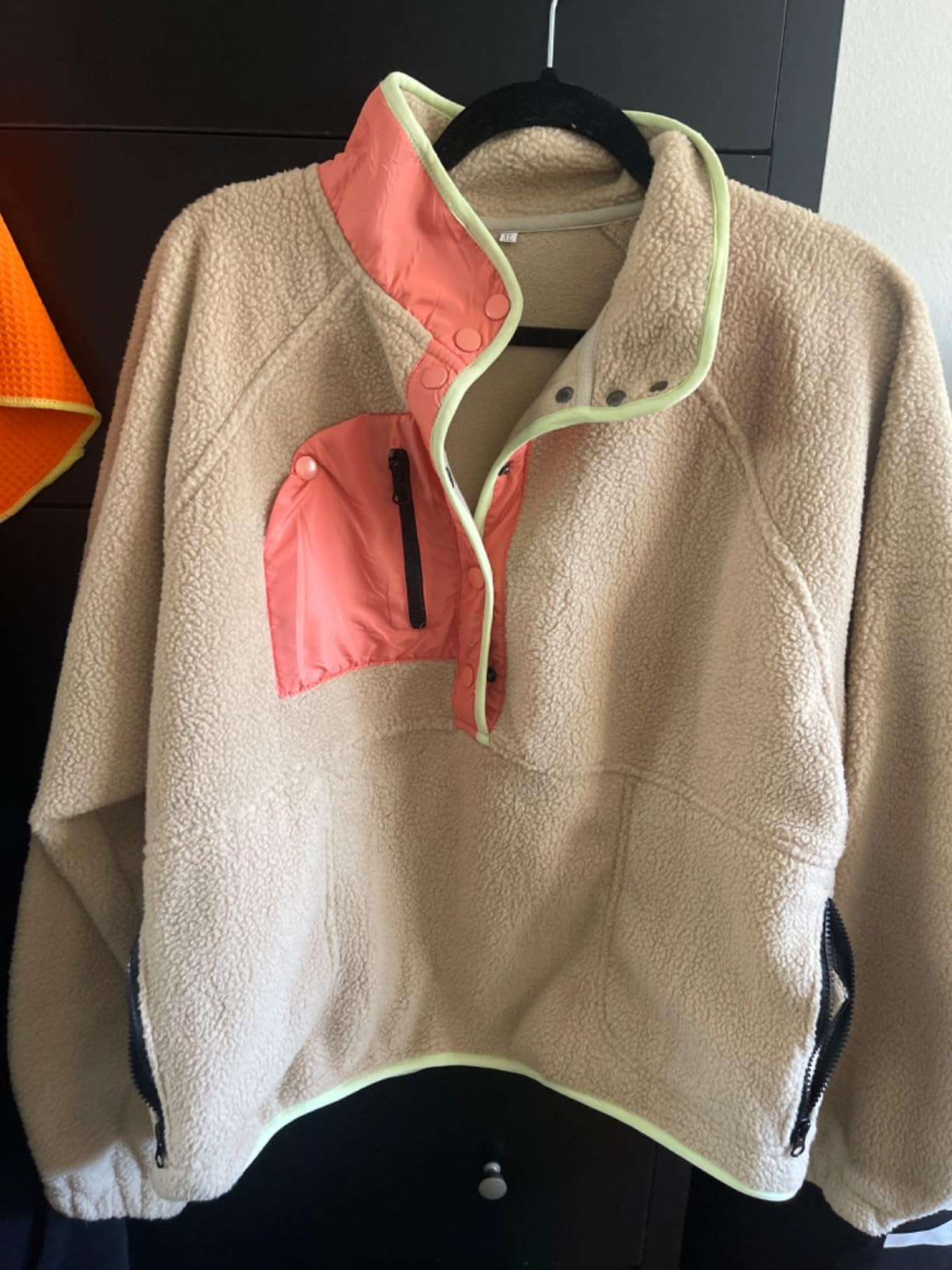 AMEBELLE Women’s Lightweight Fleece Pullover Jacket Cropped Fall Winter Fuzzy Sherpa Jacket Swe... | Amazon (US)