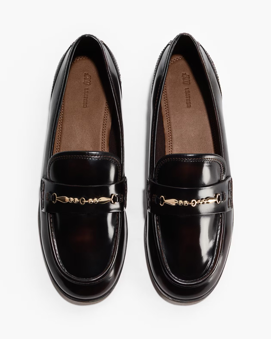 Patent leather chunky loafers

#LTKSeasonal