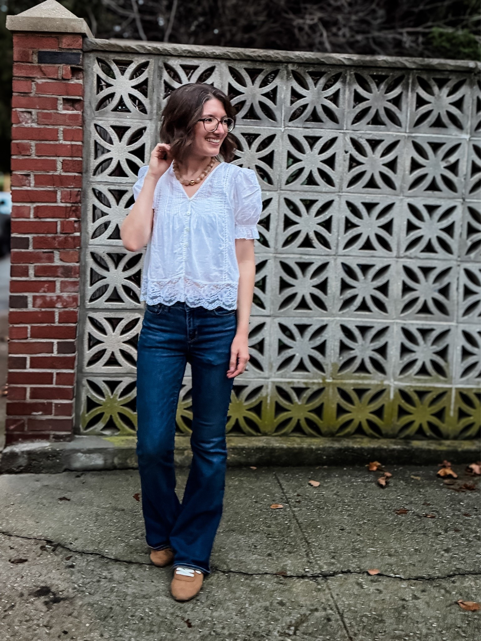 White top: I sized down one, but TTS would fit as well
Jeans: TTS
Waterproof sneakers: runs small, I sized up 1/2 size but if you like wearing thick socks size up 1 full size.

#LTKootd #LTKdayinmylife #LTKSaleAlert