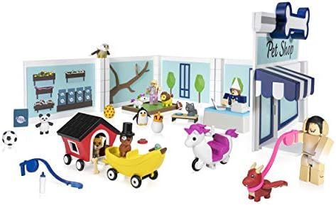 Roblox Celebrity Collection - Adopt Me: Pet Store Deluxe Playset [Includes Exclusive Virtual Item... | Amazon (US)