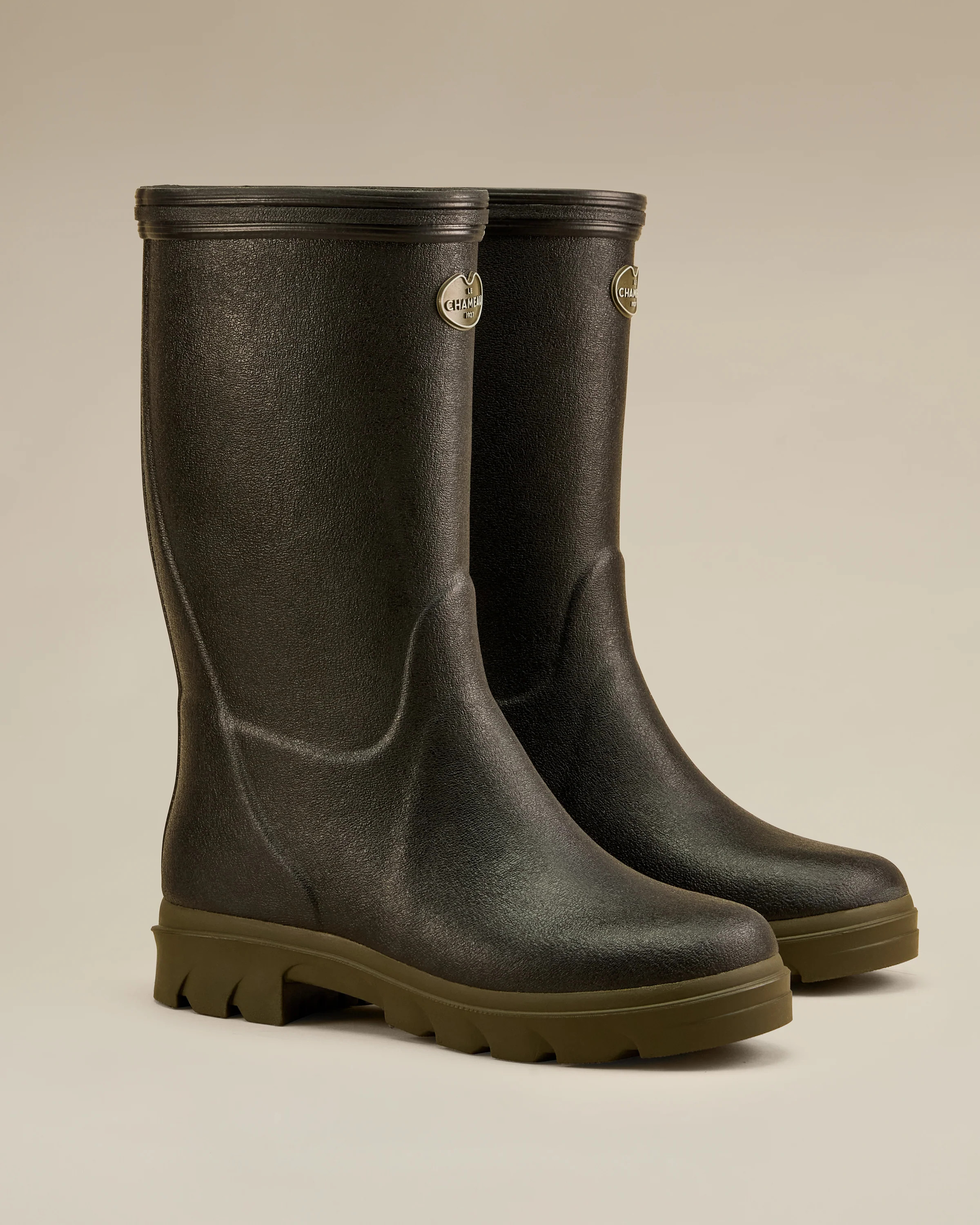 Children's Petite Aventure Jersey Lined Boot Black | Le Chameau