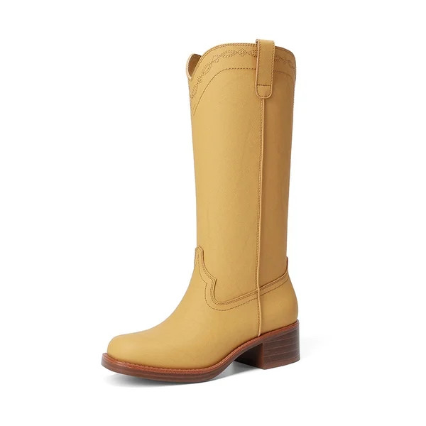 Women’s Retro Embroidered Tall Boots | Dream Pairs