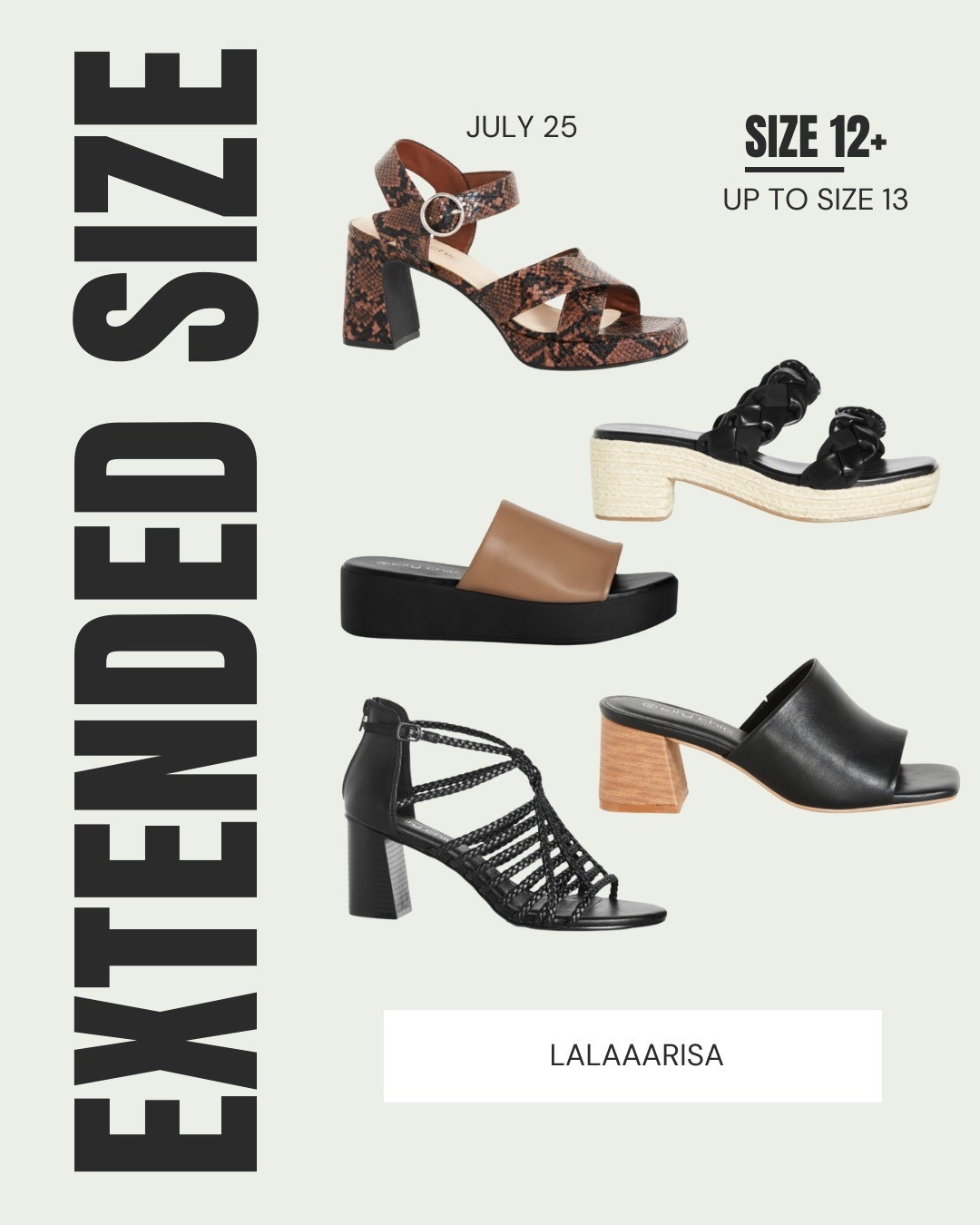 Women’s extended size shoe options #extendedsizeshoes #tallwomen #bigfeetbaddie 

#LTKMidsize #LTKShoeCrush #LTKPlusSize
