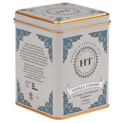 Harney & Sons Vanilla Comoro Decaffeinated Black Tea - 20ct | Target