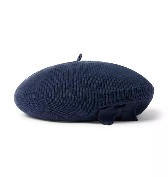 Sweater Bow Beret | Janie and Jack
