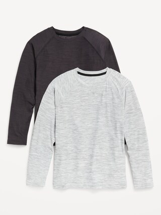 Long-Sleeve Breathe ON Performance T-Shirt 2-Pack for Boys | Old Navy (US)