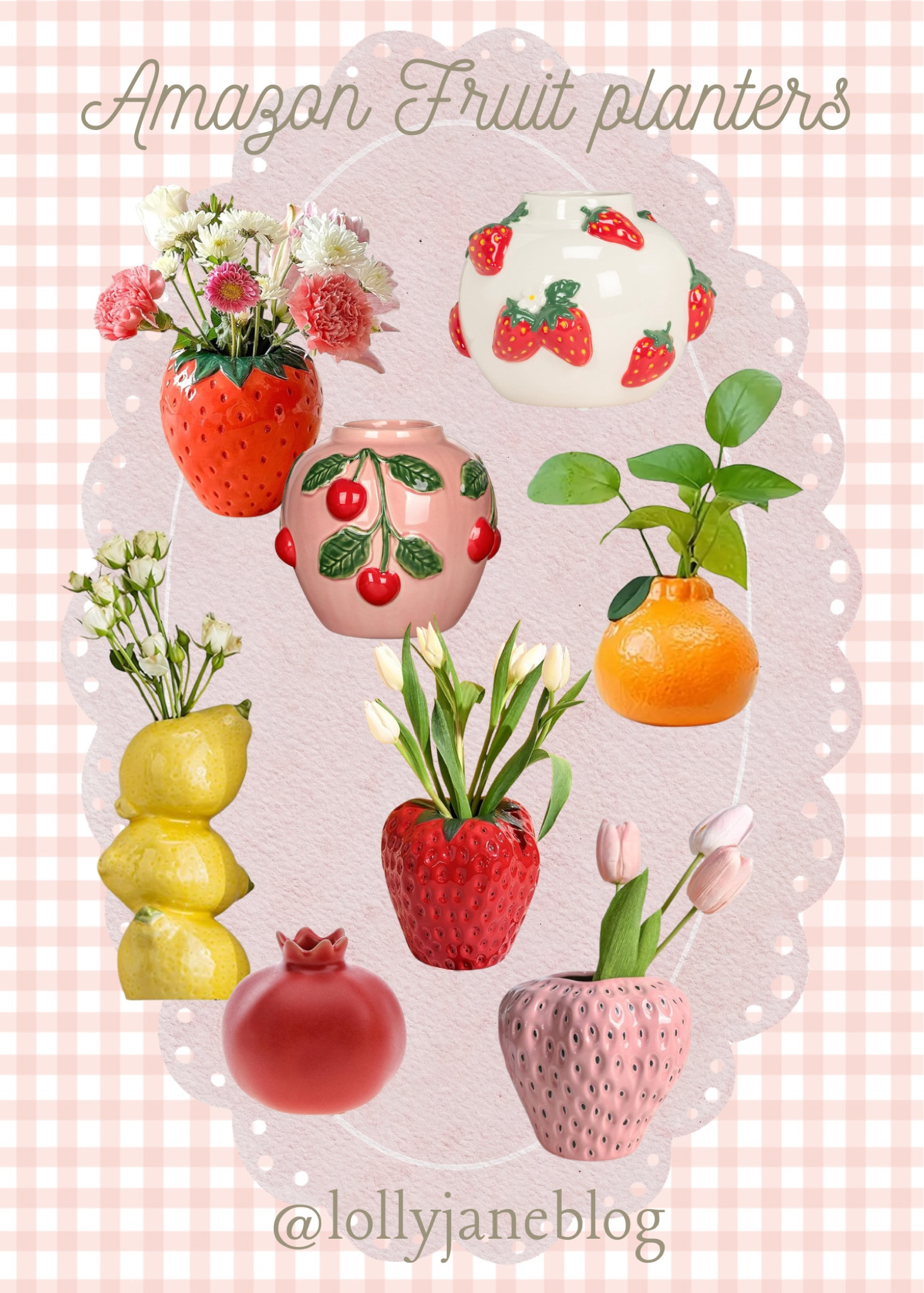 Amazon fruit planter finds! 🙌🏼🍓🍒🍑🍊🍋


#LTKHome #LTKMothersDay #LTKSeasonal