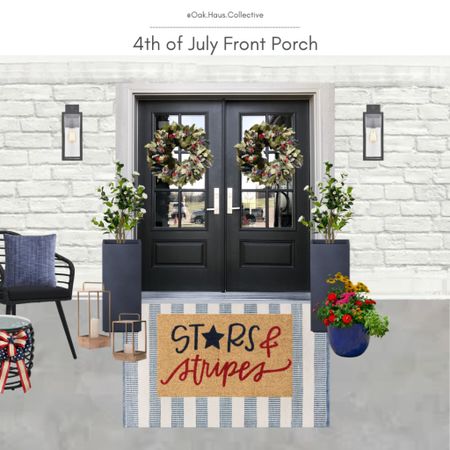 4th of July Summer Porch

Front porch decor, porch styling, outdoor porch, outdoor, wreath, doormat, welcome mat, red white and blue, July 4th, planters, faux plant, front porch chairs 


#LTKFamily #LTKStyleTip #LTKHome