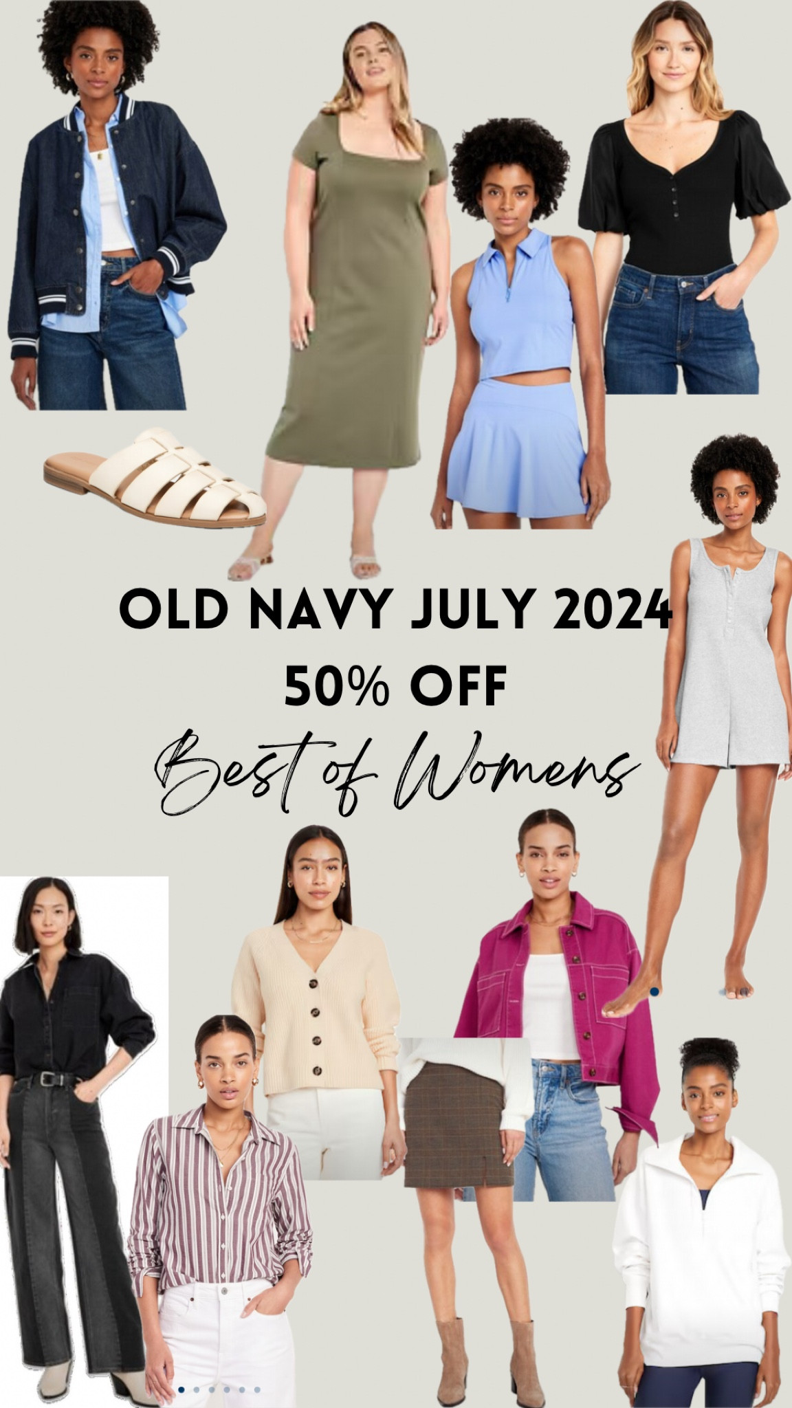 50% of at Old Navy today! Here are my favs in women’s!

#LTKFindsUnder50 #LTKStyleTip #LTKSaleAlert