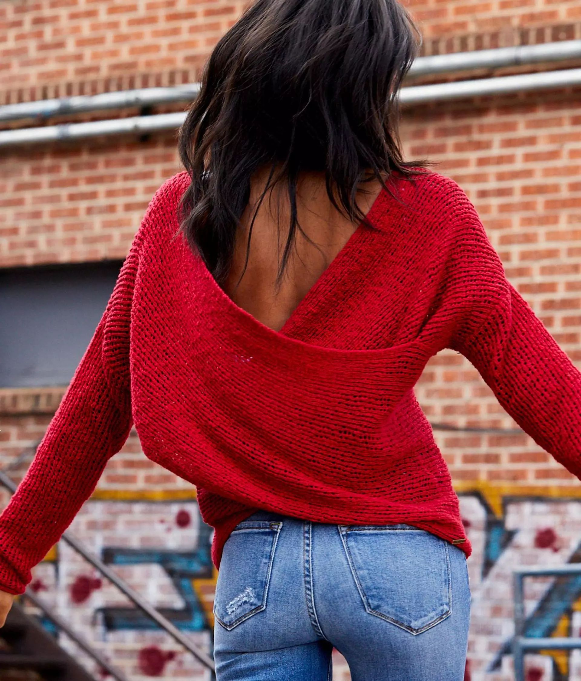 Billabong After Glow Sweater - Women's Sweaters in Havana Red | Buckle | Buckle