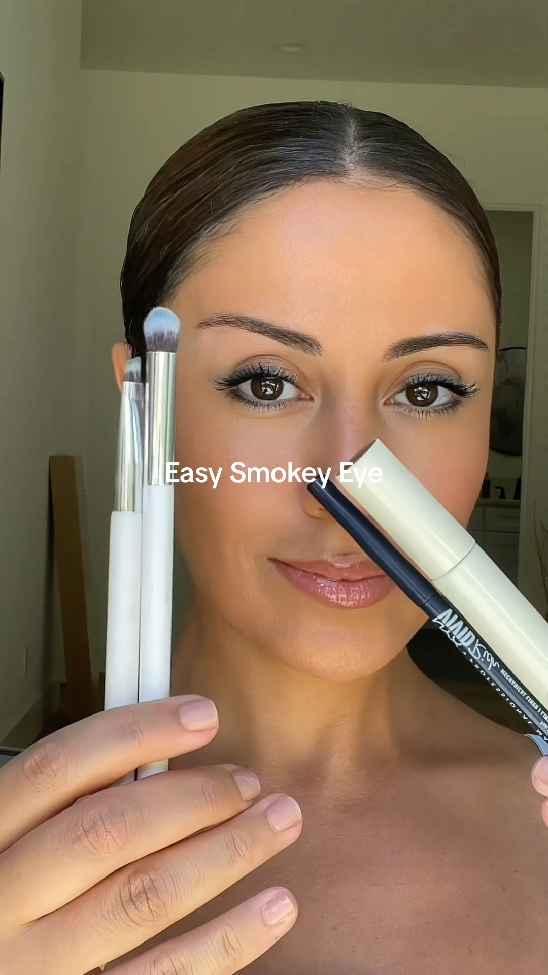 Easy soft smokey eye makeup tutorial using only two products and two brushes. Great for summer weddings, events or date night🩵 
 

#smokeyeye #makeupartist #softsmokeyeyemakeup #makeup #eyemakeup #affordablemakeup #rhodeskin #affordable #mascara #eyeliner #nyxcosmetics #victoriabeckhambeauty #vbbeauty #morphebrushes #makeuptutorial #easymakeup #makeuphacks #makeuphacks #tiktokmademebuyit #elegantmakeup #ltkbeauty #weddingmakeup #makeuptips #liketkit #rhodeliptreatment #makeupforever #lipcombo #naturallips  

@makeupforever @rhode skin @RHODE @Victoria Beckham Beauty @NYX Professional Makeup @Morphe Cosmetics 

#LTKBeauty #LTKVideo #LTKFindsUnder50