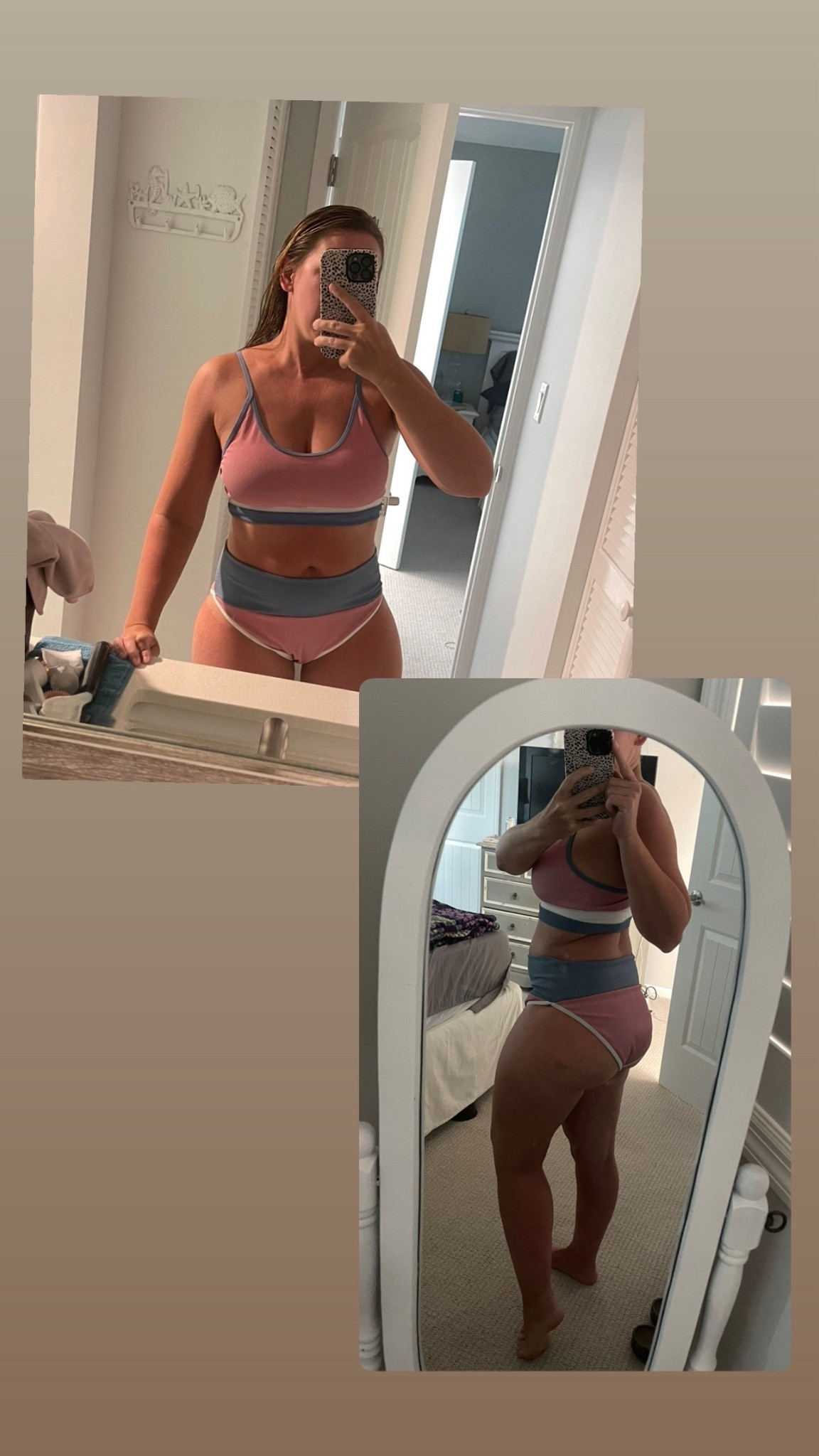 High wasted bathing suit with full coverage! #summer #bathingsuit #mom #beach 

#LTKSwim #LTKSeasonal #LTKSaleAlert