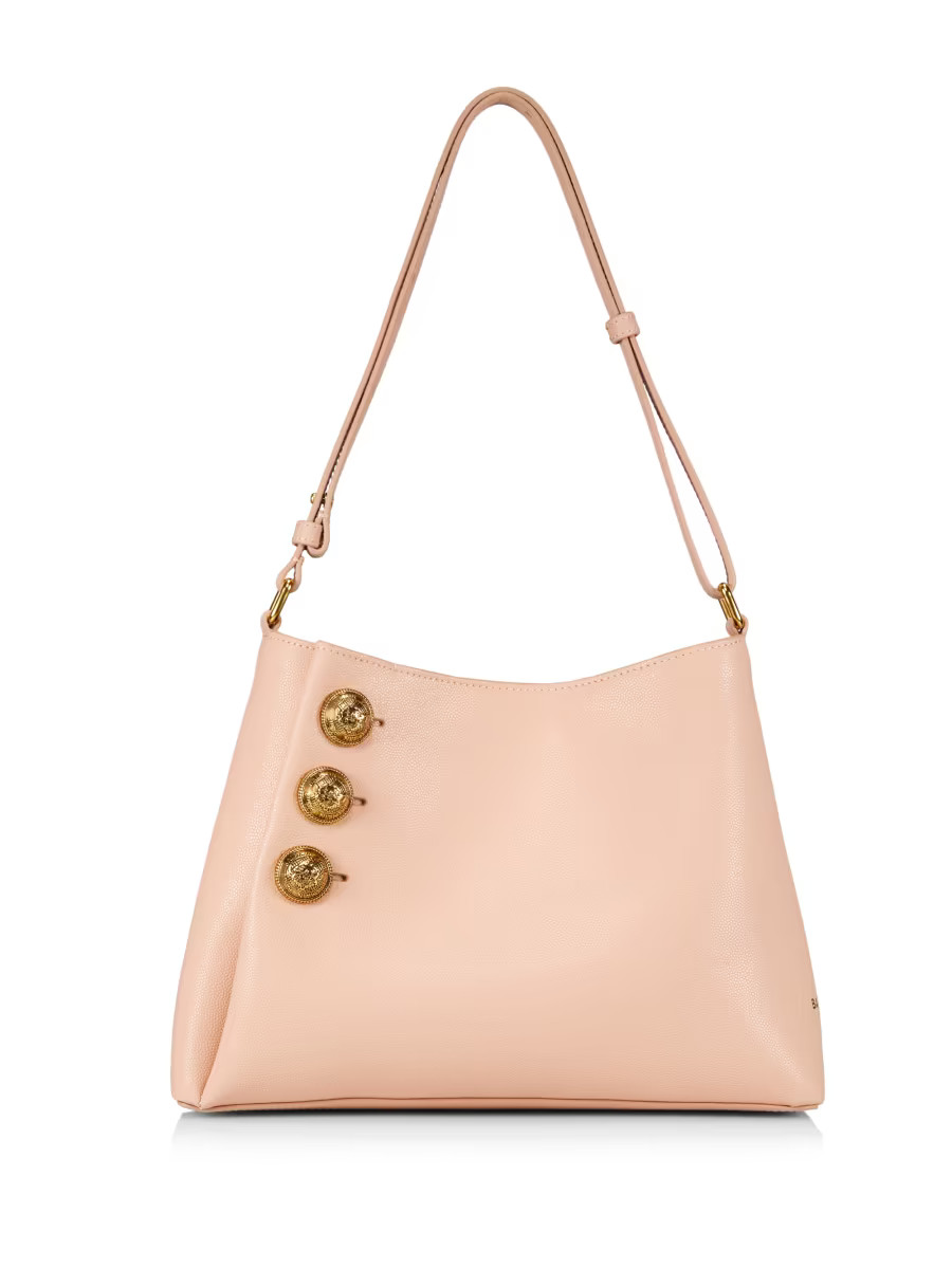 Embleme Leather Shoulder Bag | Saks Fifth Avenue