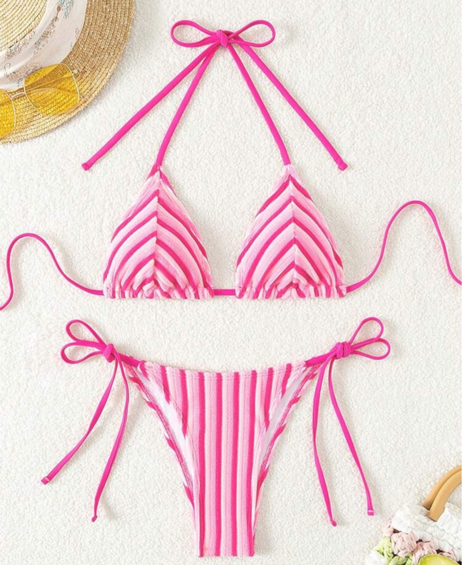 Cute pink summer towel bikini

#LTKstyletip #LTKswimwear #LTKsummer
