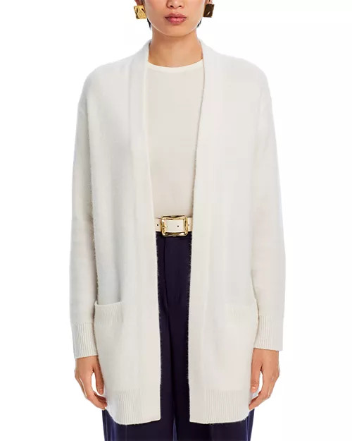 C by Bloomingdale's Cashmere Open Front Brushed Cashmere Cardigan - Exclusive   | Bloomingdale's ... | Bloomingdale's (US)