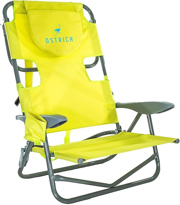 Ostrich On Your Back Backpack Beach Chair with Face Hole - Adjustable, Portable Lounge Chair with... | Amazon (US)
