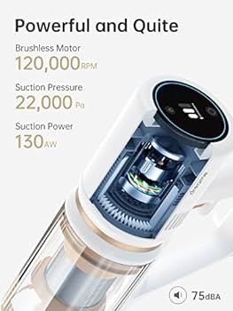 Amazon.com: Dreametech Cordless Vacuum Cleaner, P10 Pro Vacuum Cleaner with 22Kpa Powerful Suctio... | Amazon (US)