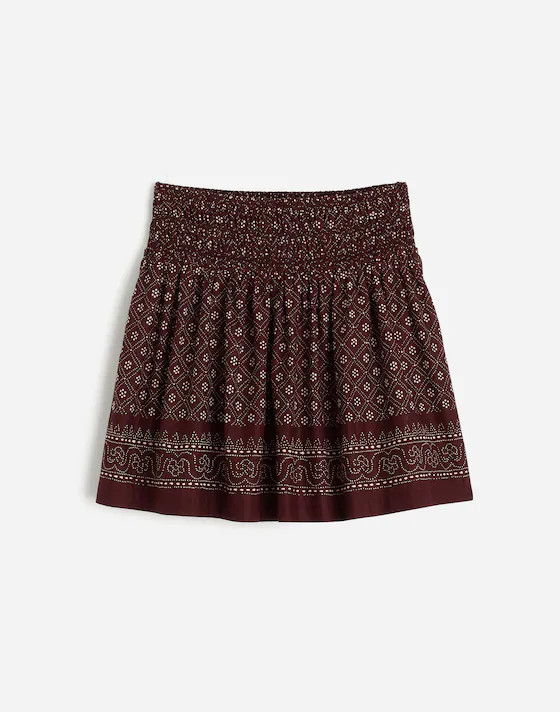 Ruffled Mini Skirt | Madewell | Madewell