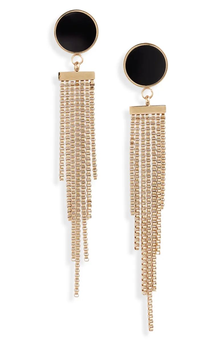 Knotty Deco Chain Tiered Drop Earrings | Nordstrom | Nordstrom