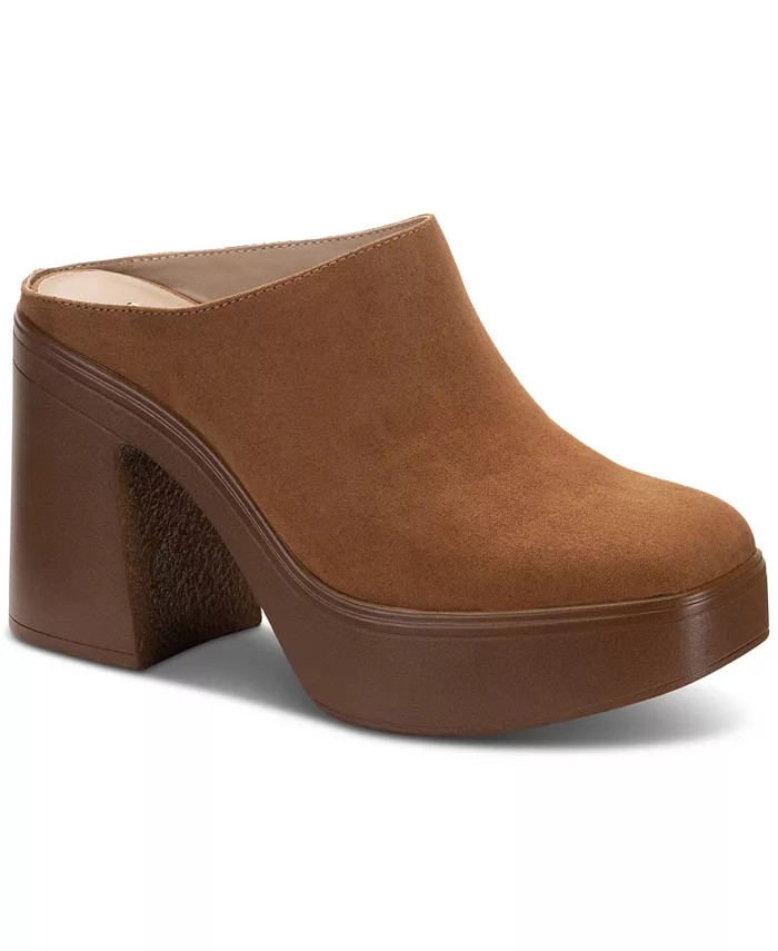 Sun + Stone Sierraa Slip-On Platform Mule Pumps, Created for Macy's - Macy's | Macy's