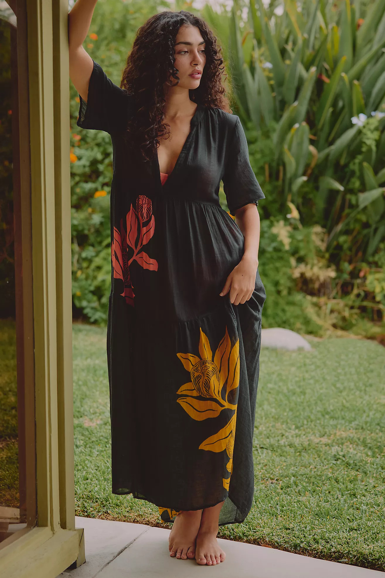 Celandine x Grace Gillespie The Kallie Flowy Maxi Dress | Anthropologie (US)