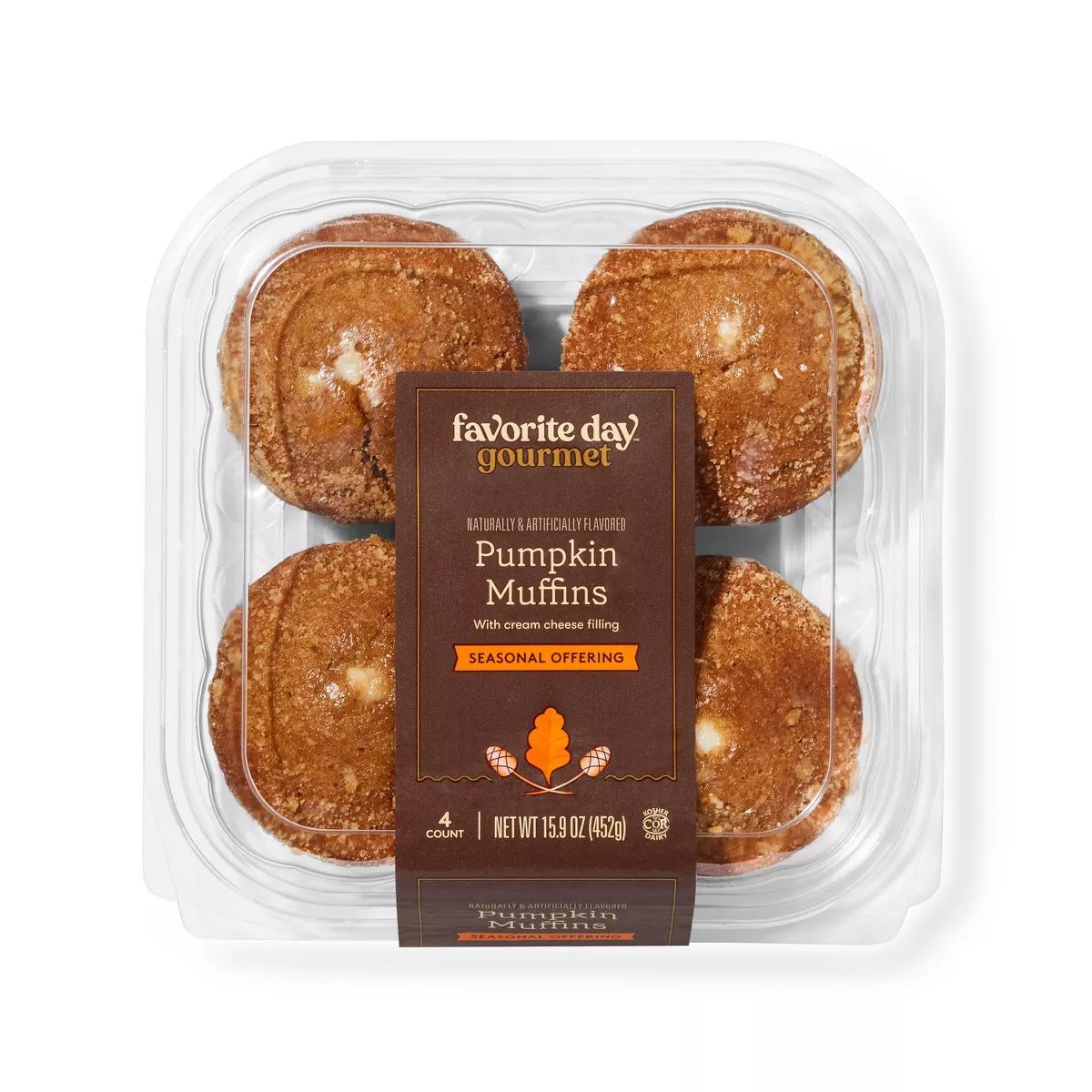 Pumpkin Cream Cheese Muffins - 15.9oz - Favorite Day™ | Target