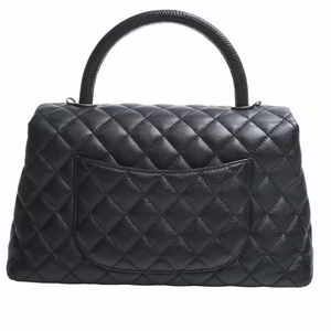 CHANEL Chanel Caviar Skin Matelasse Coco Handle Handbag Black Ladies | Poshmark