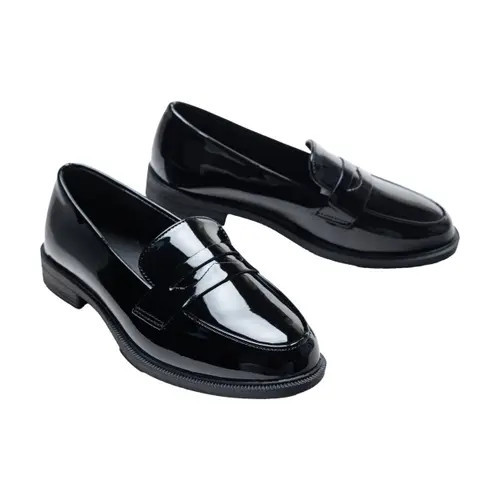 MOUSTACHE Patent Penny Loafers in Black at Nordstrom, Size 1 | Nordstrom