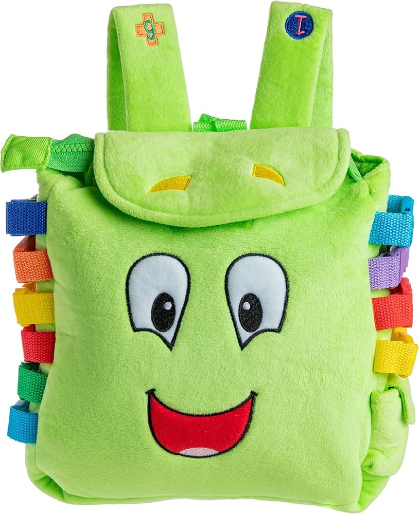 Mochila "Buddy" para el aprendizaje temprano de infantes de habilidades básicas, mochila afelpad... | Amazon (US)