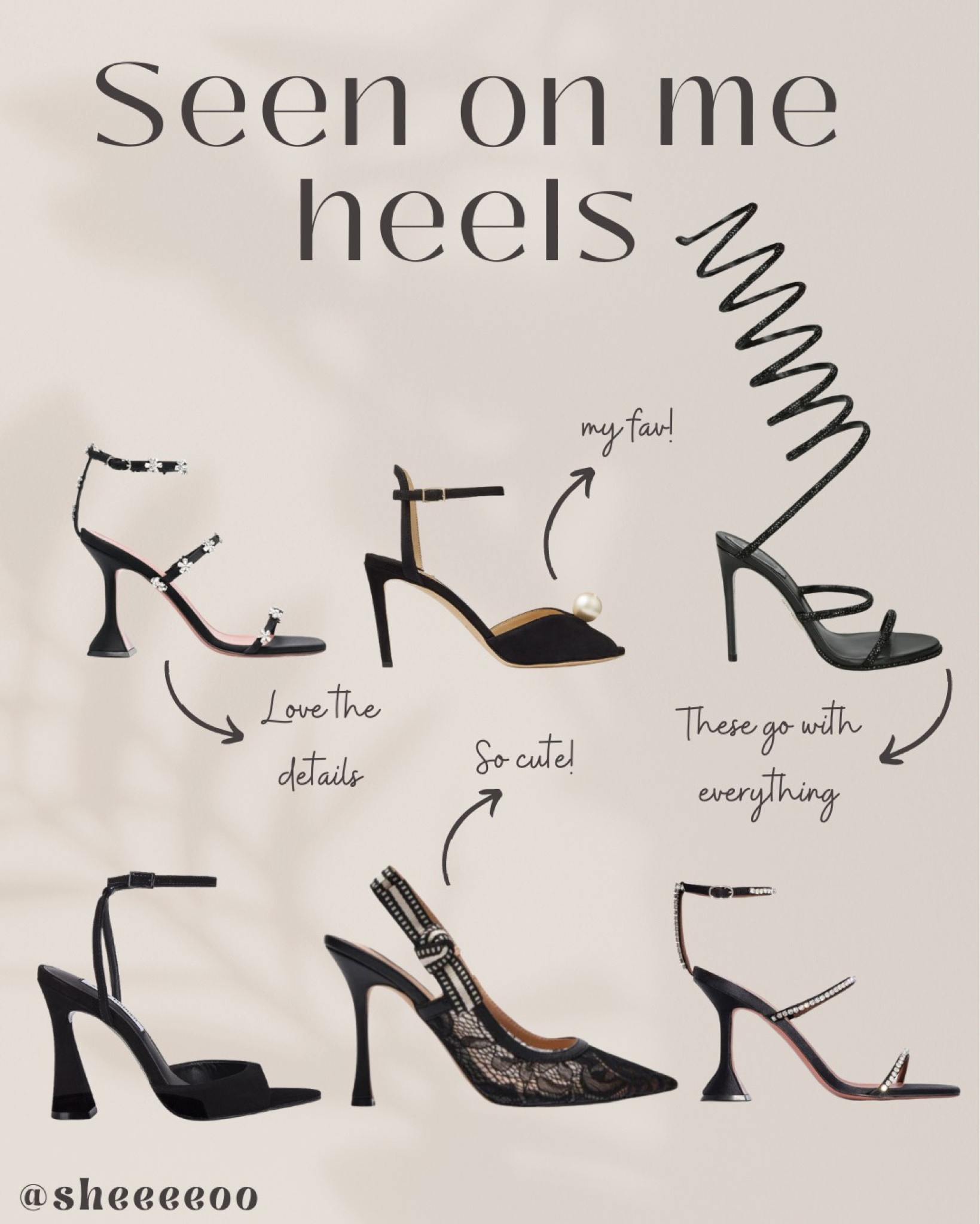 Seen on me heels!

#heelseveryday #heelsforocassion #heelslove

#LTKshoecrush #LTKeurope #LTKstyletip