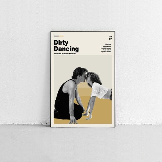 Dirty Dancing  Vintage Inspired Film Poster  Classic | Etsy | Etsy (US)