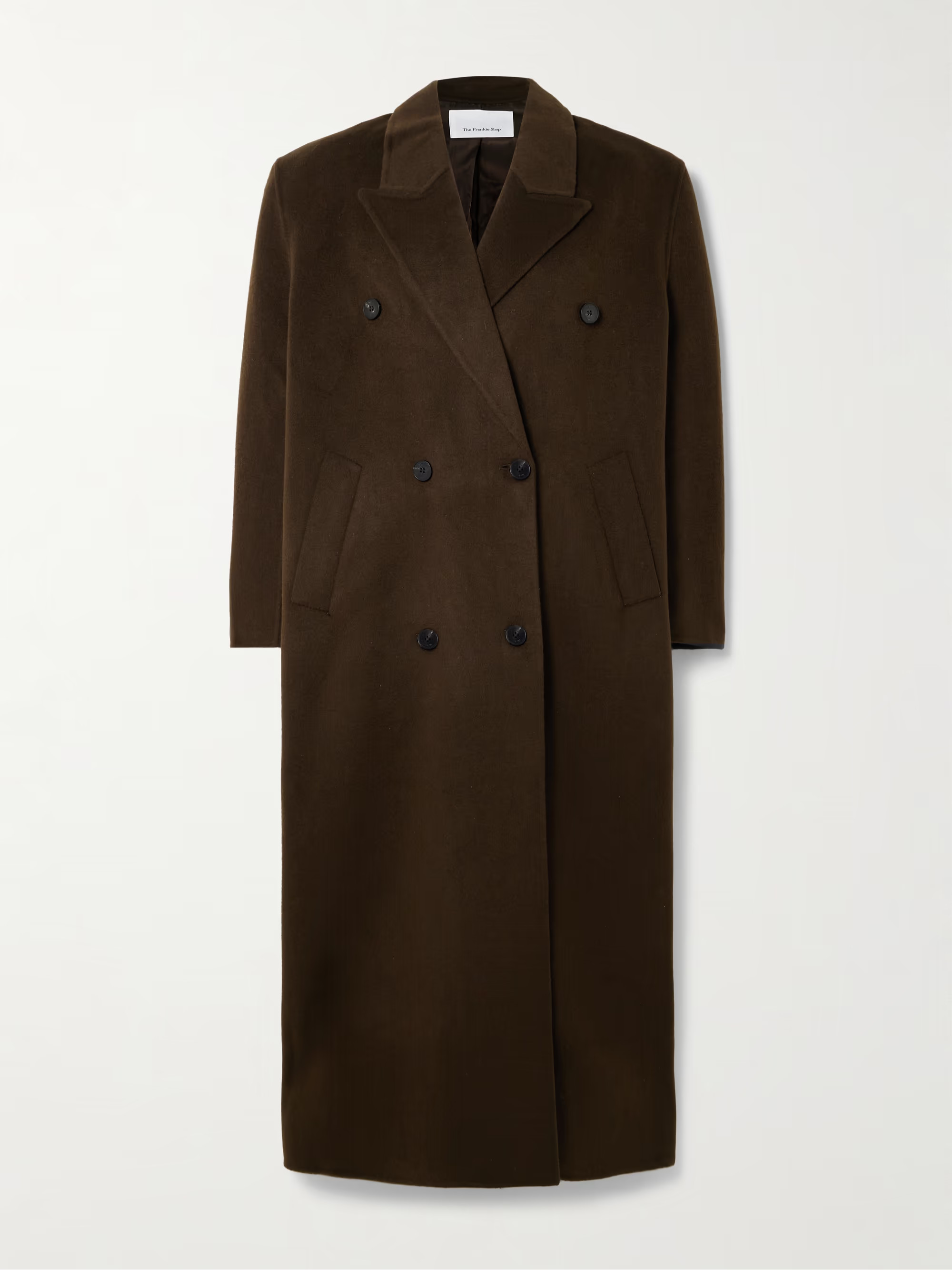 Gaia double-breasted wool-blend coat | NET-A-PORTER (UK & EU)