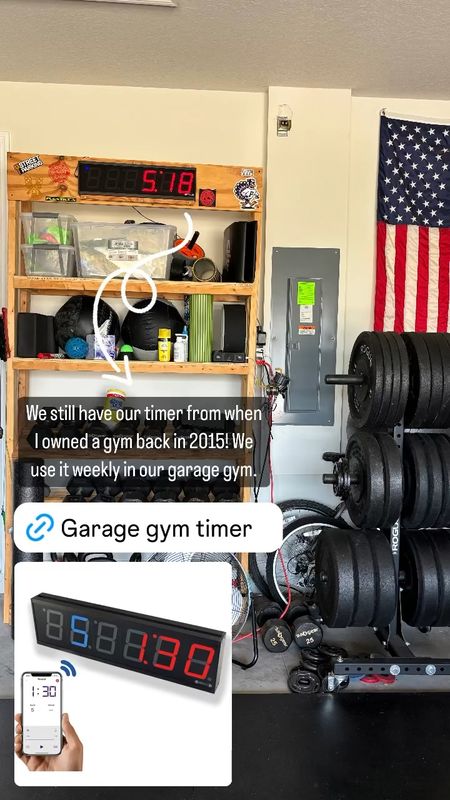 We still have our timer from when I owned a gym back in 2015! We use it weekly in our garage gym.