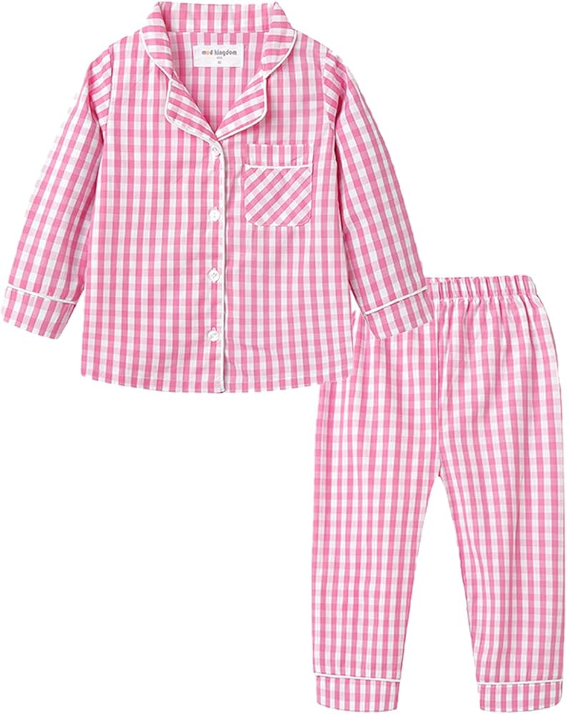 Mud Kingdom Little Boys Lounge Set Long Sleeve Home Outfit Playwear 2 Piece | Amazon (US)