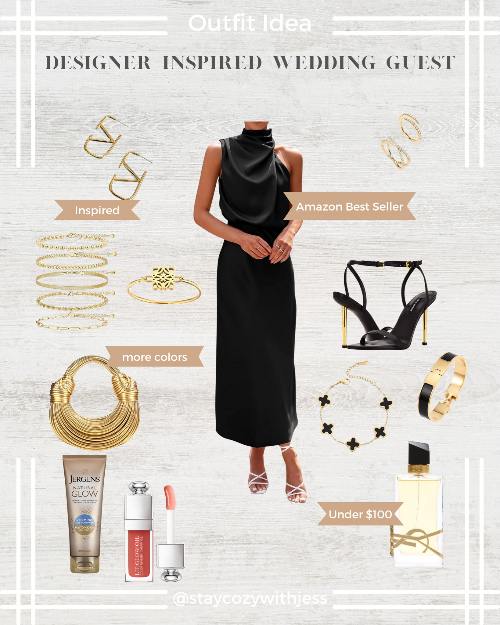 Wedding season is upon us 😍 Shop this look below & follow me @staycozywithjess for daily outfit inspo 🫶🏼 This chic style from Amazon combines affordable with designer, making it a perfect wedding guest outfit. 💍

Stay cozy ❤️,
- Jess 

Amazon fashion midsize, midsize amazon, amazon wearing, amazon midsize, size 10 style, size 10 influencer, outfit inspo, size 10 fashion, outfit ideas, style inspo, style ideas, midsize fashion, influencer style, midsize wedding guest, wedding guest looks, looks for less, affordable fashion, chic fashion 

#LTKfindsunder100 #LTKSeasonal #LTKwedding