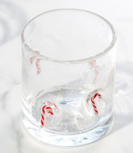 Candy Cane Glass | Linen & Clove