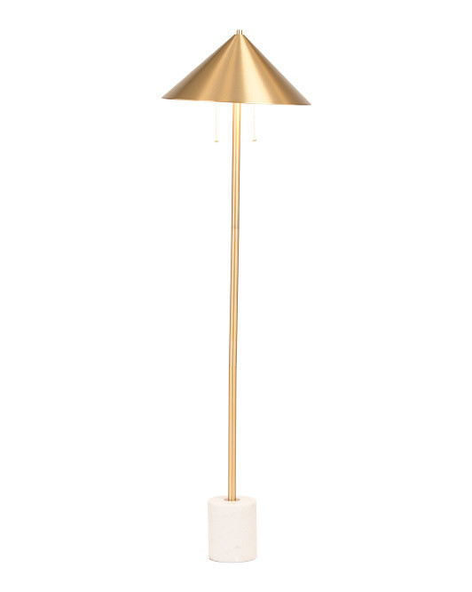 62in Real Marble Floor Lamp | TJ Maxx