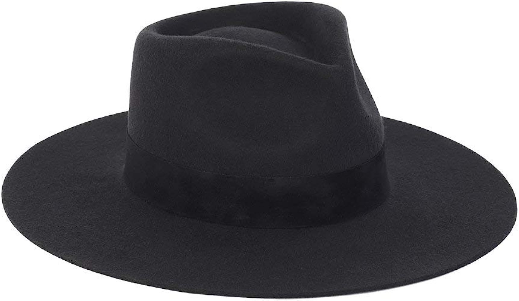 Lack of Color Women's The Mirage Suede-Trimmed Wool Fedora (Forest, Medium (57 cm)) at Amazon Wom... | Amazon (US)