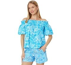 Lilly Pulitzer Leanne Off-The-Shoulder Top | Amazon (US)