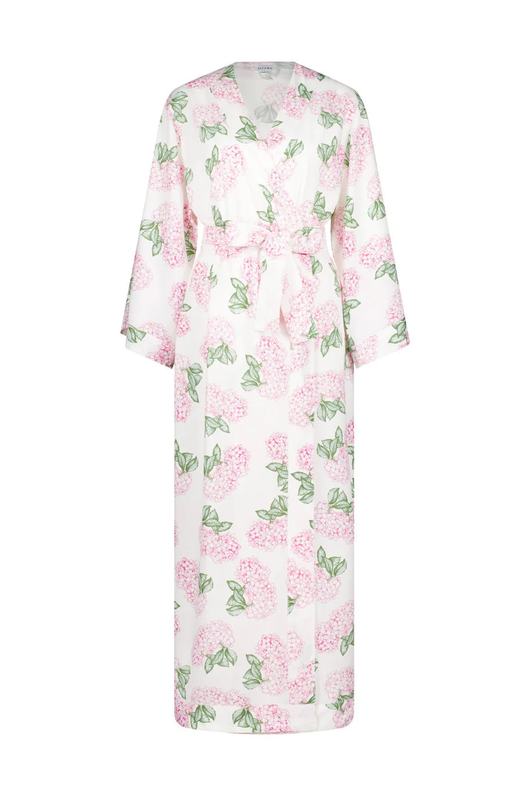 Alice Kimono Robe - Long - Hydrangea Pink | Piyama US