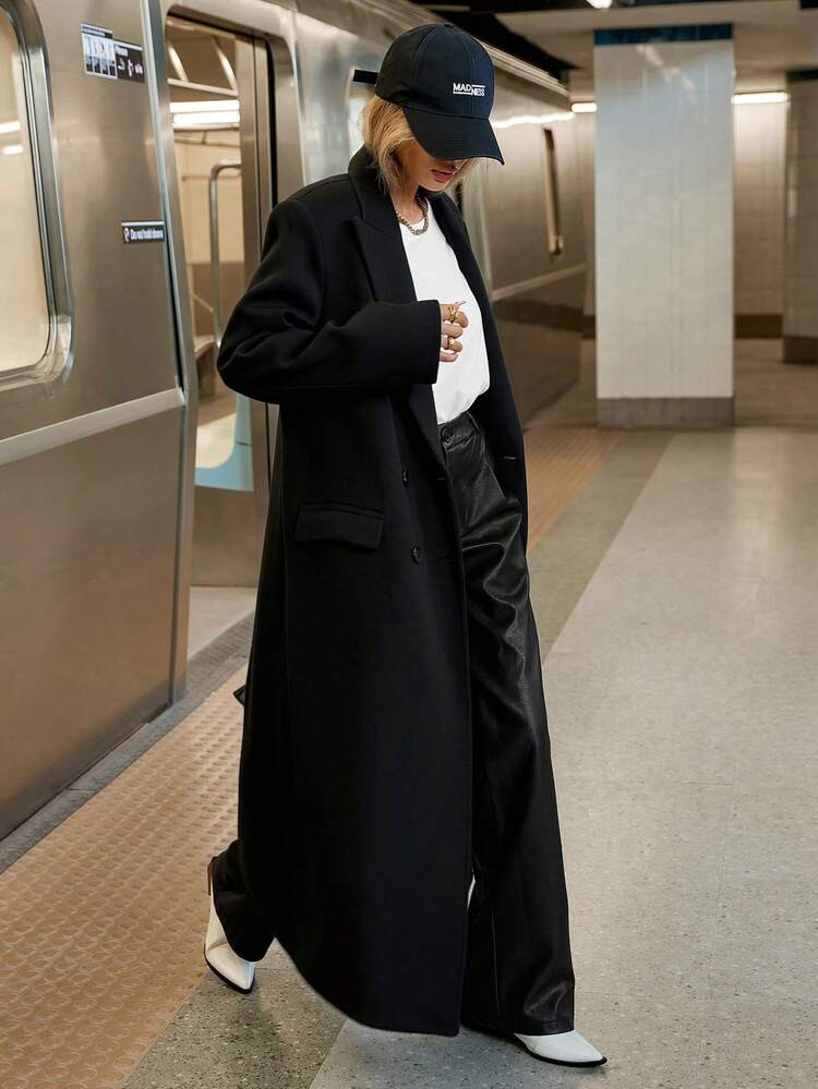 Black  Coats  | SHEIN