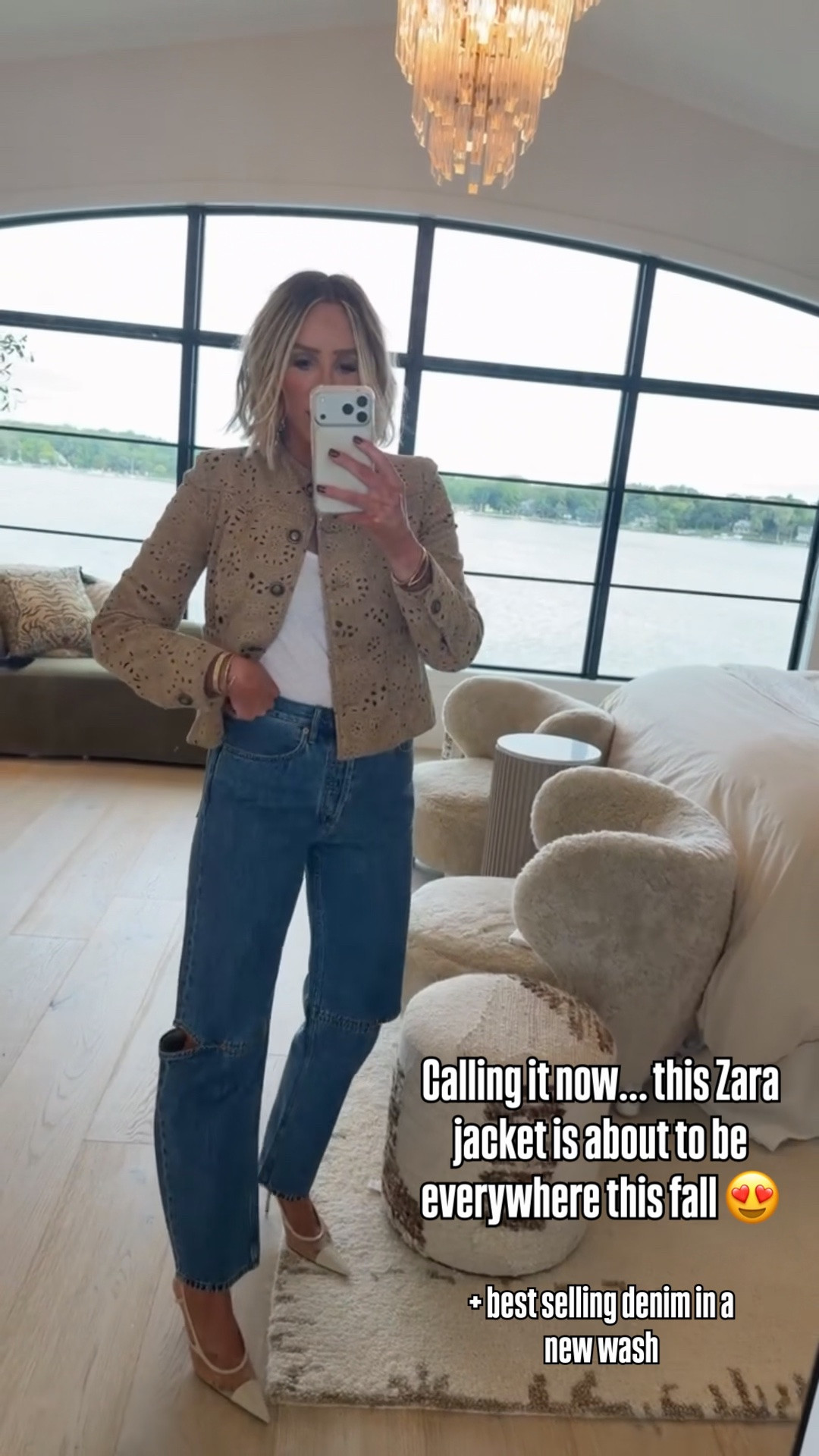Calling it now… this jacket is going to be the next VIRAL Zara jacket 😍😍 paired it with this best-selling denim and I’m obsessed.

#LTKootd #LTKSeasonal #LTKdayinmylife