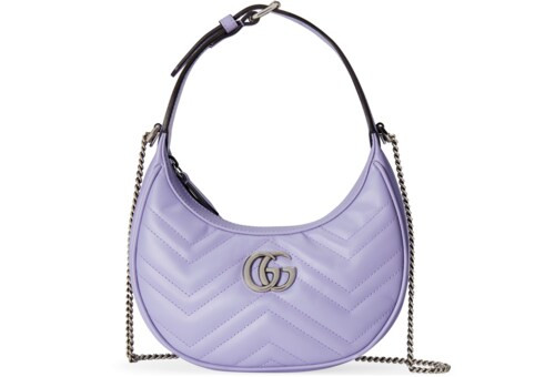 GG Marmont half-moon-shaped mini bag | Gucci (US)